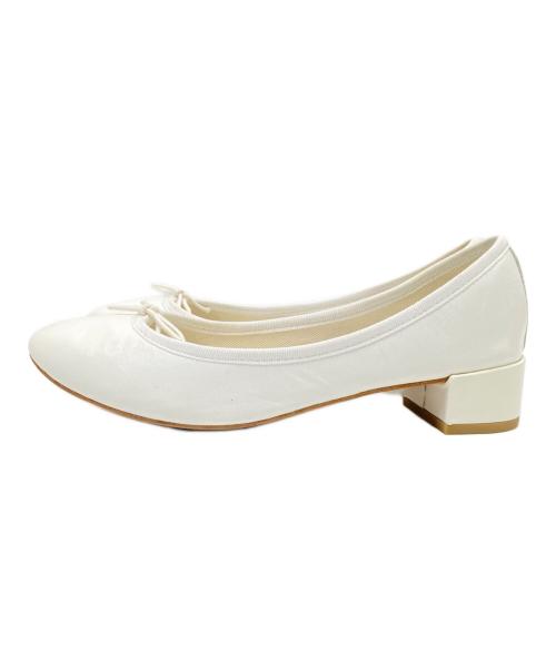 repetto（レペット）repetto (レペット) カミーユバレエシューズ ホワイト サイズ:37の古着・服飾アイテム