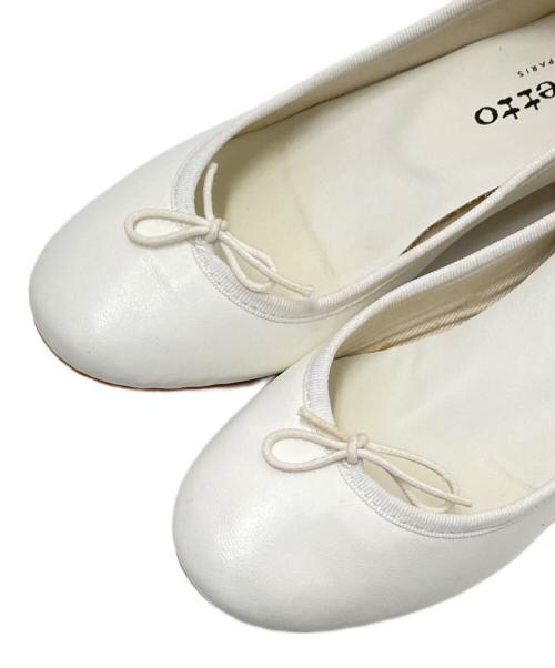 repetto（レペット）repetto (レペット) カミーユバレエシューズ ホワイト サイズ:37の古着・服飾アイテム