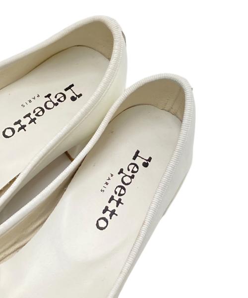repetto（レペット）repetto (レペット) カミーユバレエシューズ ホワイト サイズ:37の古着・服飾アイテム
