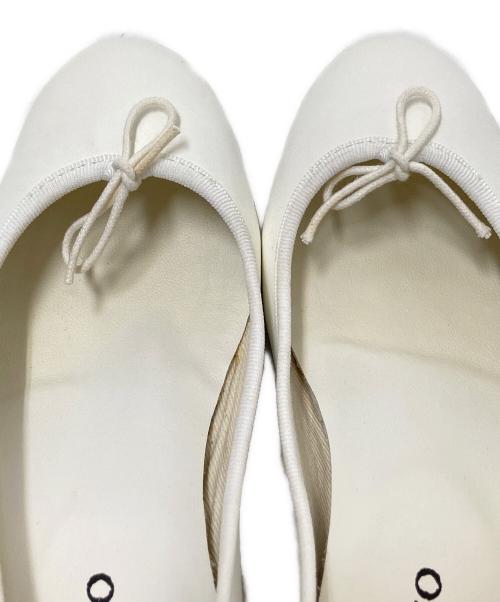 repetto（レペット）repetto (レペット) カミーユバレエシューズ ホワイト サイズ:37の古着・服飾アイテム