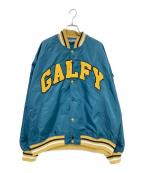 GALFYガルフィー）の古着「チームGALFY ジャケット」｜グリーン×イエロー