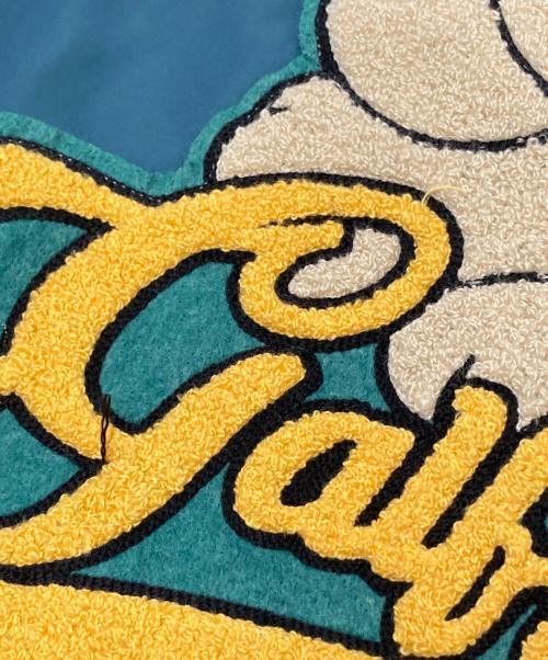 GALFY（ガルフィー）GALFY (ガルフィー) チームGALFY ジャケット グリーン×イエロー サイズ:中型犬（L）の古着・服飾アイテム