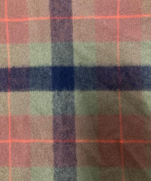 JOHNSTONS OF ELGIN（ジョンストンズ オブ エルガン）JOHNSTONS OF ELGIN (ジョンストンズ オブ エルガン) カシミヤチェックマフラー グリーン サイズ:下記参照の古着・服飾アイテム