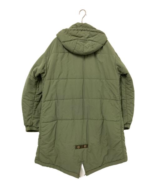 HOLLYWOOD RANCH MARKET（ハリウッドランチマーケッド）HOLLYWOOD RANCH MARKET (ハリウッドランチマーケッド) プリマロフト マイクロウェザーフィッシュテールコート オリーブ サイズ:3の古着・服飾アイテム