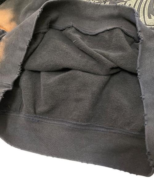 PERSONSOUL（パーソンソウル）PERSONSOUL (パーソンソウル) ハーフジップスウェット ブラウン×ブラック サイズ:Sの古着・服飾アイテム
