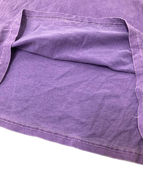 stussy（ステューシー）stussy (ステューシー) プリントTシャツ パープル サイズ:Mの古着・服飾アイテム