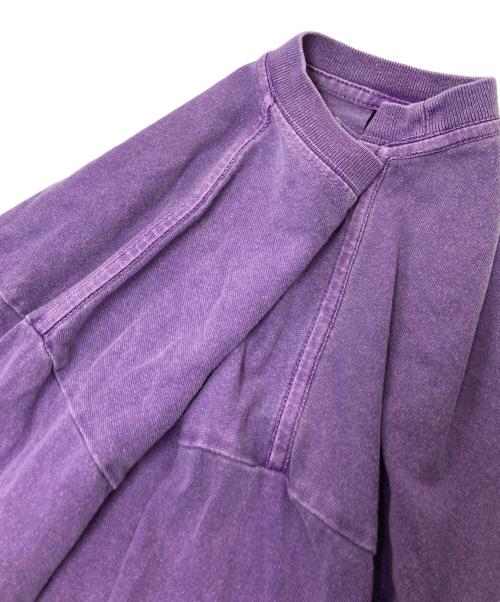 stussy（ステューシー）stussy (ステューシー) プリントTシャツ パープル サイズ:Mの古着・服飾アイテム