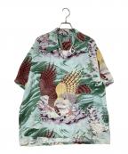 Sun Surf SPECIAL EDITIONサンサーフ・スペシャルエディション）の古着「“THE EAGLE HAS LANDED”」｜グリーン