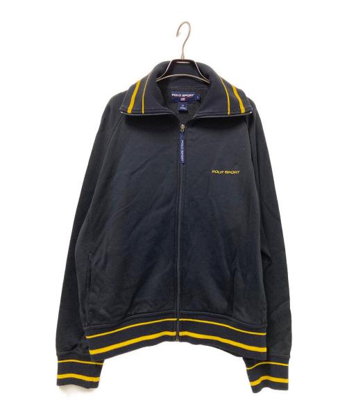 POLO SPORT（ポロスポーツ）POLO SPORT (ポロスポーツ) トラックジャケット ブラック サイズ:Lの古着・服飾アイテム