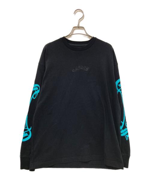 CRONOS（クロノス）CRONOS (クロノス) ロングスリーブカットソー ブラック サイズ:Sの古着・服飾アイテム