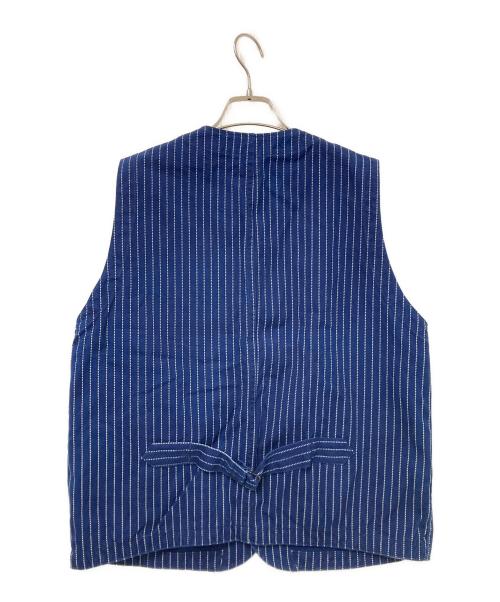 MOMOTARO JEANS（桃太郎ジーンズ）MOMOTARO JEANS (桃太郎ジーンズ) ワークベスト ネイビー サイズ:44の古着・服飾アイテム