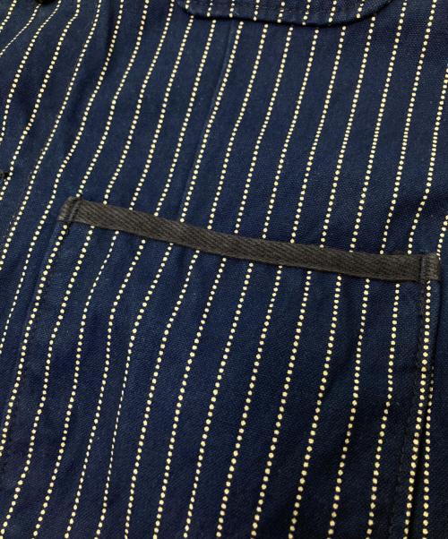 MOMOTARO JEANS（桃太郎ジーンズ）MOMOTARO JEANS (桃太郎ジーンズ) ワークベスト ネイビー サイズ:44の古着・服飾アイテム