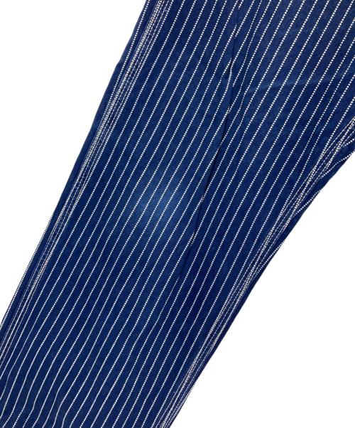 MOMOTARO JEANS（桃太郎ジーンズ）MOMOTARO JEANS (桃太郎ジーンズ) ヒッコリーパンツ ネイビー サイズ:W34の古着・服飾アイテム