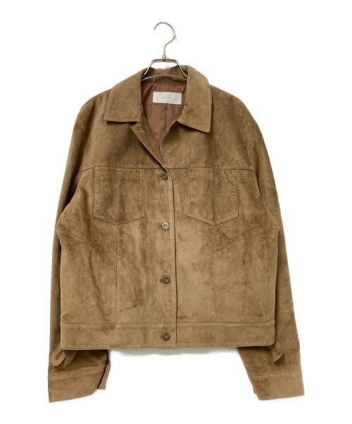 OUNCE（オンス）OUNCE (オンス) スエードジャケット ブラウン サイズ:下記参照の古着・服飾アイテム