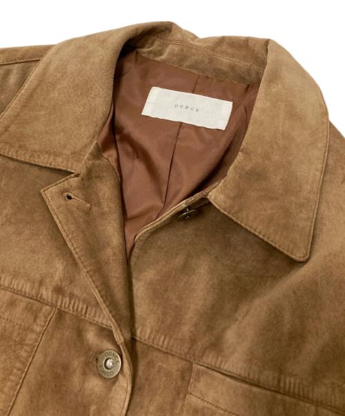 OUNCE（オンス）OUNCE (オンス) スエードジャケット ブラウン サイズ:下記参照の古着・服飾アイテム
