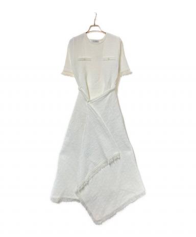 中古・古着通販】L'AUBE BLANC (ローブブラン) 長袖ワンピース