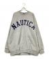 NAUTICA（ノーティカ）の古着「Arch Logo Crewneck Sweatshirt」｜グレー