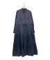 L'Or（ロル）の古着「Waist tuck Shirt Dress」｜ブラック