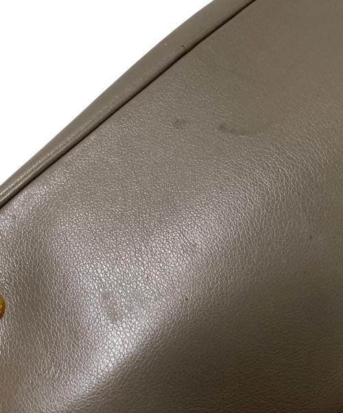 PRADA（プラダ）PRADA (プラダ) BORSA A MANO カーフレザートートバッグ グレージュ サイズ:下記参照の古着・服飾アイテム