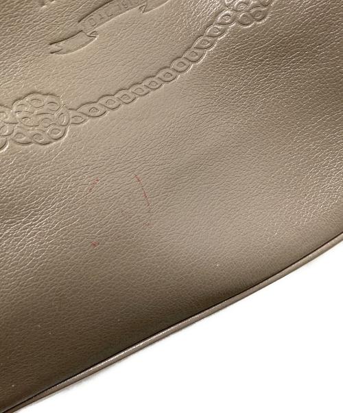 PRADA（プラダ）PRADA (プラダ) BORSA A MANO カーフレザートートバッグ グレージュ サイズ:下記参照の古着・服飾アイテム