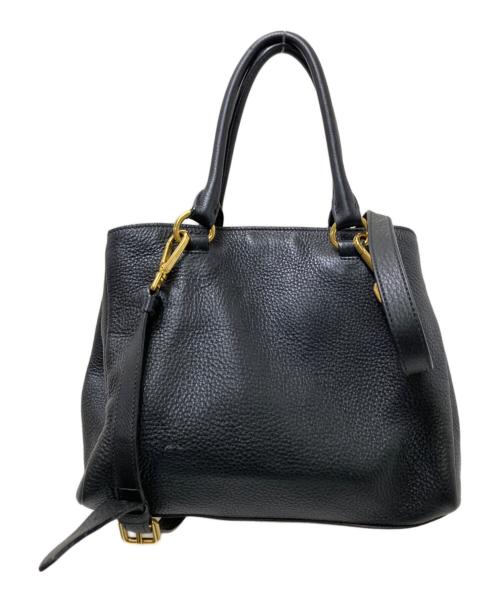 PRADA（プラダ）PRADA (プラダ) 2WAYバッグ ブラックの古着・服飾アイテム