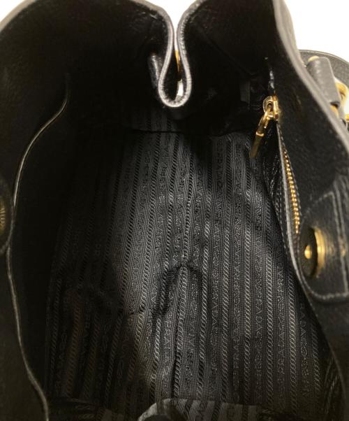 PRADA（プラダ）PRADA (プラダ) 2WAYバッグ ブラックの古着・服飾アイテム