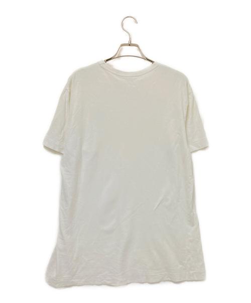 PLAY COMME des GARCONS（プレイコムデギャルソン）PLAY COMME des GARCONS (プレイコムデギャルソン) ハートワッペンＴシャツ ホワイト サイズ:Lの古着・服飾アイテム