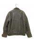 sanjui (サンジュウイ) レザージャケット グレー サイズ:M：4000円