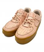NIKEナイキ）の古着「WMNS Air Force 1 Sage Low LX」｜ピンクベージュ