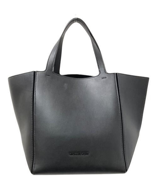 MICHAEL KORS（マイケル・コース）MICHAEL KORS (マイケル・コース) JORDI レザー トート ミディアム ブラック サイズ:下記参照の古着・服飾アイテム