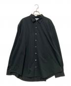 KANEMASA PHIL.カネマサフィル）の古着「ROYAL OX DRESS JERSEY SHIRT」｜ブラック