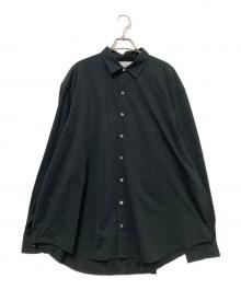 KANEMASA PHIL.（カネマサフィル）の古着「ROYAL OX DRESS JERSEY SHIRT」｜ブラック