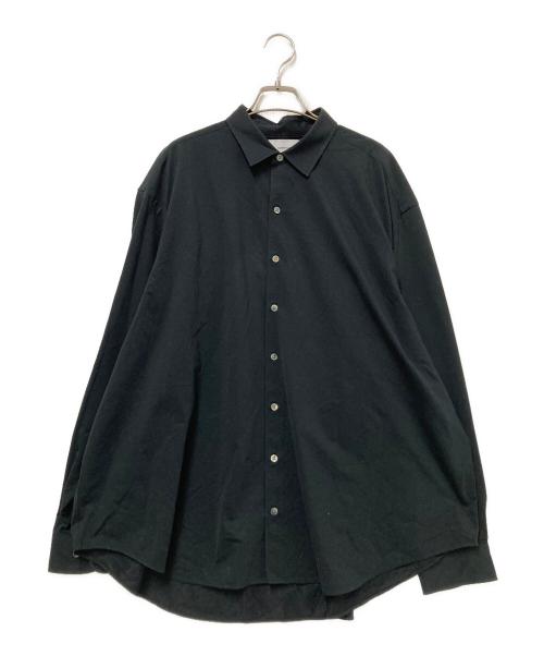 KANEMASA PHIL.（カネマサフィル）KANEMASA PHIL. (カネマサフィル) ROYAL OX DRESS JERSEY SHIRT ブラック サイズ:3の古着・服飾アイテム