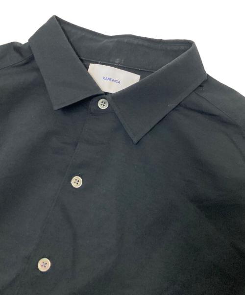 KANEMASA PHIL.（カネマサフィル）KANEMASA PHIL. (カネマサフィル) ROYAL OX DRESS JERSEY SHIRT ブラック サイズ:3の古着・服飾アイテム