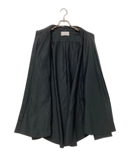 KANEMASA PHIL.（カネマサフィル）KANEMASA PHIL. (カネマサフィル) ROYAL OX DRESS JERSEY SHIRT ブラック サイズ:3の古着・服飾アイテム