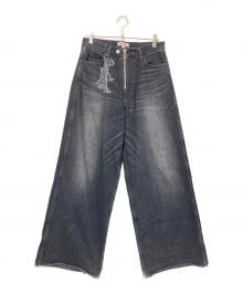 masu（エムエーエスユー）の古着「"MASUBOYS" BAGGY JEANS」｜ブラック