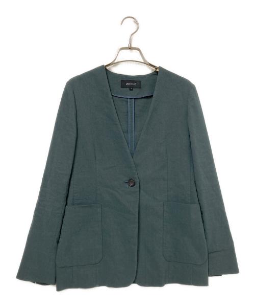 UNTITLED（アンタイトル）UNTITLED (アンタイトル) セットアップ グリーン サイズ:JKT:1/PT;2の古着・服飾アイテム