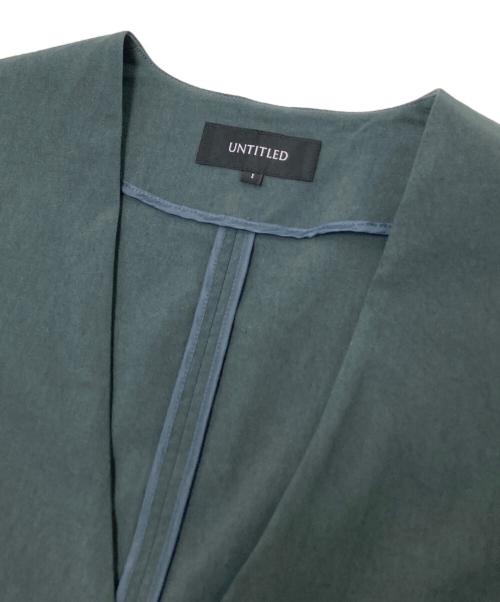 UNTITLED（アンタイトル）UNTITLED (アンタイトル) セットアップ グリーン サイズ:JKT:1/PT;2の古着・服飾アイテム