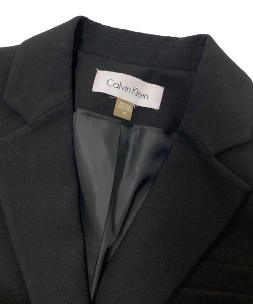Calvin Klein（カルバンクライン）Calvin Klein (カルバンクライン) 2Bジャケット ブラック サイズ:10の古着・服飾アイテム