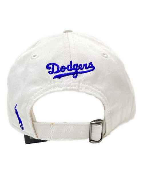 New Era（ニューエラ）New Era (ニューエラ) Cooperstown (クーパーズタウン) POLO RALPH LAUREN (ポロ・ラルフローレン) コラボベースボールキャップ ホワイト×ネイビー サイズ:下記参照の古着・服飾アイテム