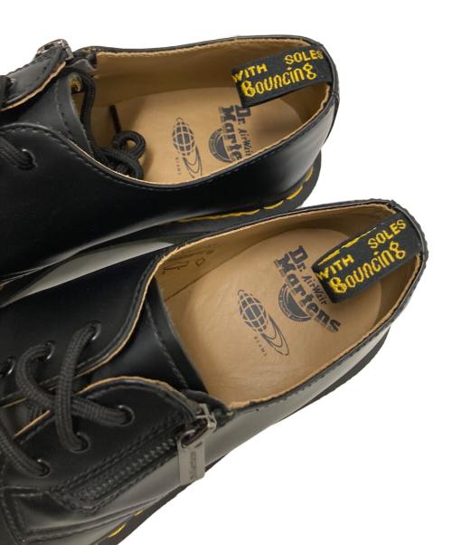 Dr.Martens（ドクターマーチン）Dr.Martens (ドクターマーチン) BEAMS (ビームス) 別注2WAY3ホールシューズ ブラック サイズ:US:8M/9Lの古着・服飾アイテム