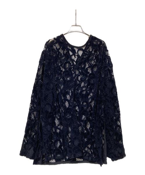 Ameri（アメリ）Ameri (アメリ) UND VELOUR LACE LAYEREDDRE ブラック サイズ:Mの古着・服飾アイテム