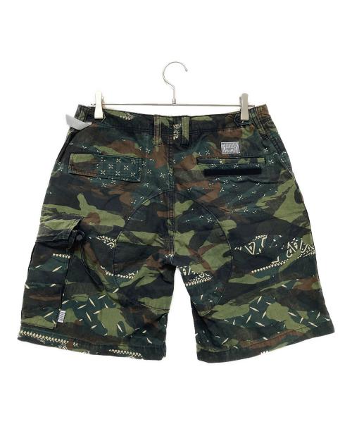 duppies（ダッピーズ）duppies (ダッピーズ) カーゴハーフパンツ グリーン サイズ:Lの古着・服飾アイテム