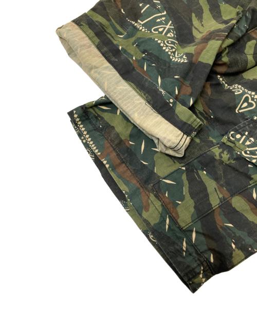 duppies（ダッピーズ）duppies (ダッピーズ) カーゴハーフパンツ グリーン サイズ:Lの古着・服飾アイテム