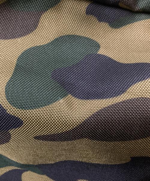 A BATHING APE（アベイシングエイプ）A BATHING APE (アベイシングエイプ) 1ST CAMO 3WAY BAG グリーン×ブラックの古着・服飾アイテム