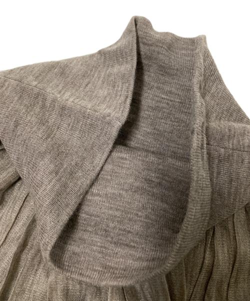 HAU（ハウ）HAU (ハウ) ニットスカート ブラウン サイズ:Fの古着・服飾アイテム