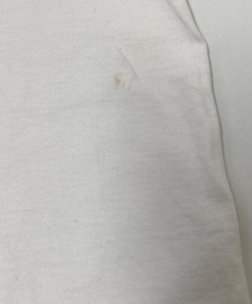 stussy（ステューシー）stussy (ステューシー) ライオンプリントロングスリーブTシャツ ホワイト サイズ:Lの古着・服飾アイテム