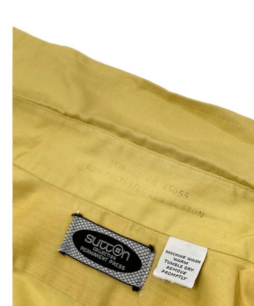 sutton collection（サットン コレクション）sutton collection (サットン コレクション) 70sシャツ イエロー サイズ:下記参照の古着・服飾アイテム