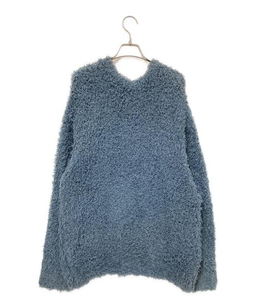 YOKE（ヨーク）YOKE (ヨーク) BUSHY COTTON CREW NECK ネイビー サイズ:2の古着・服飾アイテム
