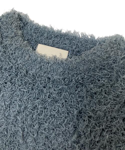 YOKE（ヨーク）YOKE (ヨーク) BUSHY COTTON CREW NECK ネイビー サイズ:2の古着・服飾アイテム